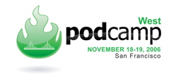 podcamp west logo