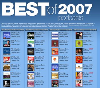 Best Podcasts of 2007